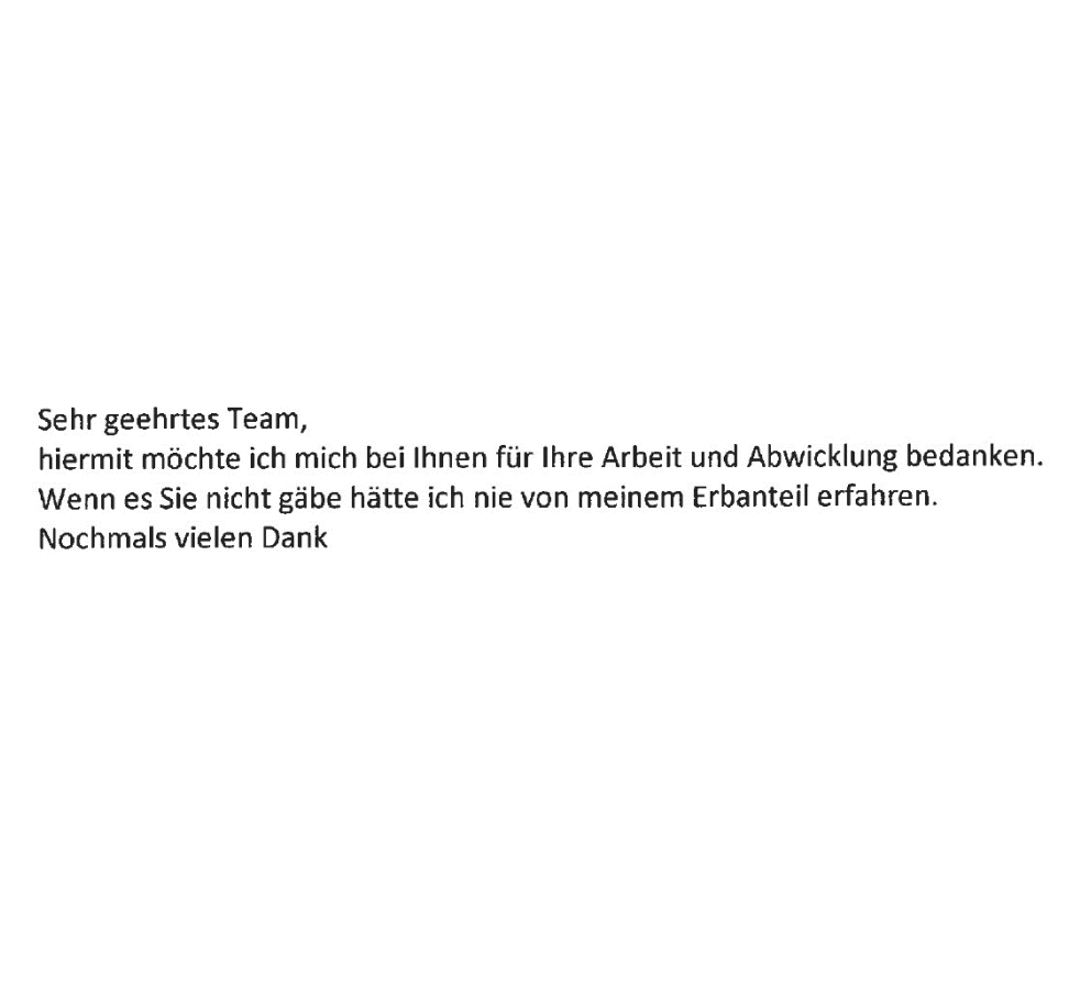 Danksagungen