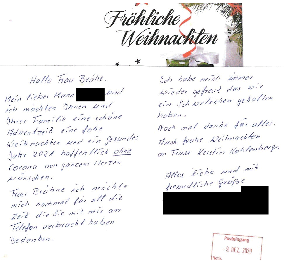 Danksagungen Danksagungen