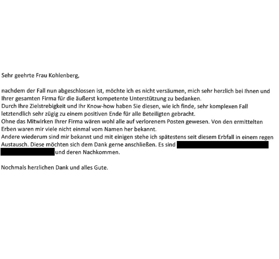 Danksagungen Danksagungen